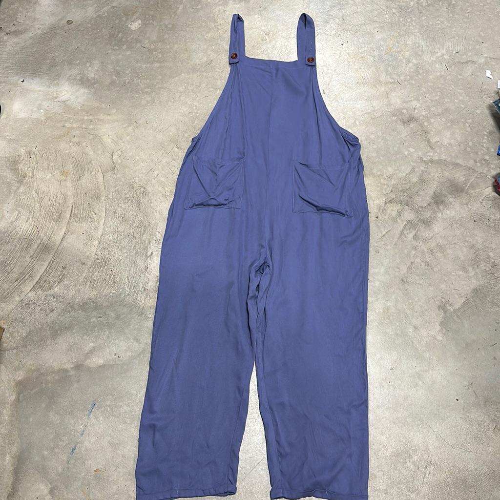 Light Blue Romper Size L A77